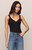 Z SUPPLY EVE LACE TANK - BLACK