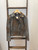 ADORE DISTRESSED ABSTRACT PATTERN DENIM MOTO