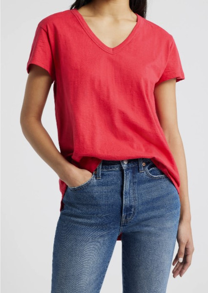 APNY SHORT SLEEVE V-NECK