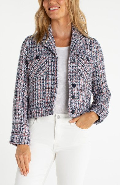 BUTTON FRONT JACKET