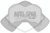 Exposed FDC | Angled | Double Clapper | Auto Spkr | 4 in. x 3 in. x 3 in. New York Fire Department | Polished Chrome