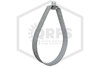 Swivel Ring | 4 in. | 3/8 in. Rod | Pre-Galvanized | 650 lbs. Max. Load | QRFS™ | Hero