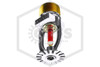 Reliable™ RA1314 Pendent Sprinkler | SR | 5.6K | Chrome | 155F | F56P1CN | QRFS™ | Hero