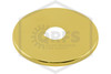 Viking™ Standard Flat Surface-Mounted Escutcheon | 3-5/16 in. OD | Bright Brass | 1/2 in. Sprinkler | 01960AB | Hero