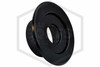 Two Piece Escutcheon | FPPI | Recessed | Black | 1/2 in. Sprinkler | Hero
