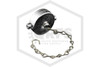 Brass Cap and Chain | FPPI | 1-1/2 in. NST | Polished Chrome | Hero