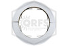 Pipe Wall Plate | FPPI | Metal | Chrome | 6 in. IPS | 6-3/4 in. Inner Diameter | Hero