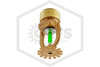 Reliable™ RA6212 Pendent Sprinkler | SR | 8.0K | Brass | 200F | A2201134S8