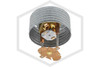 Reliable™ RA5994 Concealed Pendent Sprinkler | QR | 5.6K | Brass | 212F | LTC2