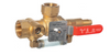 Angle Test and Drain Valve w/ PRV | 1-1/2 in. NPT | 4.2K | 7/16" Orifice | Brass | 700-400-00500
