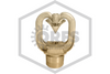Tyco™ ProtectoSpray D-3 Directional Nozzle | 180 Degree Angle | Open | .375 in. Orifice | Bronze | 49-328-1-180