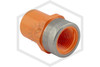 CPVC SofTorque™ Spigot Female Adapter | 3/4 in. x 1/2 in. Gasket Sealed Reinforced Plastic Thread | Spears FlameGuard™ | 4278-101GSR