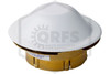 Tyco™ LFII Domed Cover Plate | Signal White | 139F | 3-5/16 in. OD | 56-873-4-135
