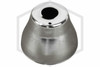 One Piece Escutcheon | 2 in. Height | Chrome | 1/2 in. Sprinkler | Hero