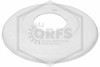 One Piece Escutcheon | 1/4 in. Height | White | 3/4 in. Sprinkler | Hero