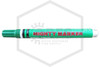 Permanent Paint Marker | Green | 2.3mm Valve Tip | Mighty Marker™ PM-16 | Hero