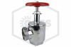 Hose Angle Valve | 2-1/2 in. FNPT x MNST | Polished Chrome | 300 PSI | Hero Image | QRFS™