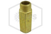 Sprinkler Extension | Brass | 2 in. Length x 1/2 in. NPT | QRFS™ | Hero