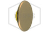 Viking™ Flat Sidewall Cover Plate | Antique Brass 135F | QRFS™ | Hero