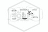 Viking™ VK104 Sidewall Sprinkler | SR | 5.6K | Black | 286F | 12995MG/B | QRFS™ | Deflector