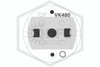 Viking™ VK480 Concealed Sidewall Sprinkler | Residential | 4.0K | 205F | 16116AE | QRFS™ | Deflector