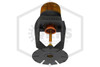 Viking™ VK600 Pendent Sprinkler | EC/QREC | 5.6K | Black | 135F | 06778BMA/B | QRFS™ | Side