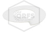Kydex Split Ring | Fire Resistant Plastic | 2 in. ID. | 4-1/16 in. OD. | QRFS™ | Split