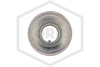 Pipe Wall Plate | Galvanized | 1 in. IPS | 1-1/4 in. Inner Diameter