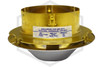 Tyco™ LFII Domed Cover Plate | Chrome | 139F | 3-5/16 in. OD | 56-873-9-135 | QRFS™ | Label