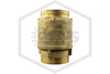 Check Valve | 4 in. Grooved x NPT | Brass | 300 PSI | QRFS™ | Markings Image