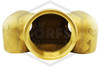 Recessed/Concealed FDC | Straight | Double Clapper | 4 in. x 2-1/2 in. x 2-1/2 in. NPT | Cast Brass | QRFS™ | Inside