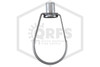 Swivel Ring | 1-1/4 in. | 3/8 in. Rod | Pre-Galvanized | 300 lbs. Max. Load | Side A