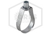 Swivel Ring | 2 in. | 3/8 in. Rod | Pre-Galvanized | 300 lbs. Max. Load | Hero