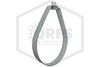 Swivel Ring | 4 in. | 3/8 in. Rod | Pre-Galvanized | 650 lbs. Max. Load | QRFS | Hero