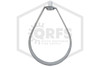 Swivel Ring | 5 in. | 1/2 in. Rod | Pre-Galvanized | 1000 lbs. Max. Load | Side A