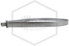 Swivel Ring | 8 in. | 1/2 in. Rod | Pre-Galvanized | 1000 lbs. Max. Load | Side B