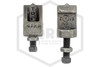 Top Beam Clamp | 3/8 in.-16 | Black | 500 Top/250 Bottom Load lbs. | Front and Back