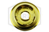 Senju® D3 Recessed Escutcheon | Brass | 1/2 in. Sprinkler | 004-1420 | QRFS | Bottom