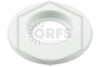Viking™ Flush Institutional Escutcheon | Painted White | 1/2 in. Sprinkler | 23196M/W | QRFS™ | Frknt