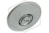 Viking™ Flush Institutional Escutcheon | Painted Grey | 4 in. OD | 1/2 in. Sprinkler | 23197M/RAL9006 | QRFS™ | Assembled