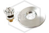Viking™ VK427 Institutional Horizontal Sidewall Sprinkler | QR | 5.6K | Chrome | 165F | 22885FC | QRFS™ | 4 in. Pair