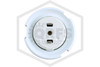 Viking™ VK650 Institutional Pendent Sprinkler | Extended Coverage | QR | 5.6K | White | 205F | 19876ME/W | QRFS™ | Deflector