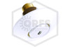 Tyco™ TY3382 RAVEN Flush Institutional Horizontal Sidewall Sprinkler | White | Extended Coverage | QR | 1/2 in. | 5.6K | 165F | 50-317-4-165 | QRFS™ | Assembled with Style F Escutcheon