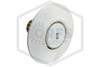 Tyco™ Style F Escutcheon | RAVEN | White | 3 in. OD | Carbon Steel | 56-314-4-010 | Installed