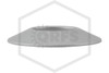 Tyco™ Style F Escutcheon | RAVEN | Grey | 3 in. OD | Carbon Steel | 56-314-7-010 | Side