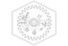 Reliable™® RA1425 Upright Sprinkler | QR | 5.6K | Brass | 175F | F1FR56U5BN | QRFS™ | Deflector