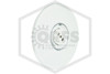 Viking™ VK651 Institutional Horizontal Sidewall Sprinkler | QR | 5.6K | White | 205F | 22884ME/W | QRFS™ | Assembled w/ 4 in. Escutcheon