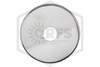 Viking™ Standard Stainless Steel Flat Surface-Mounted Escutcheon | 3-5/16 in. OD | Polished Chrome | 1/2 in. Sprinkler | 09488F | Bottom