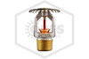 Tyco™ TY3131 Chrome 155F SR Upright 57-370-9-155 Side Image | QRFS™