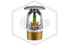 Tyco™ TY4151 Chrome 200F SR Upright 57-590-9-200 Alt Side Image | QRFS™